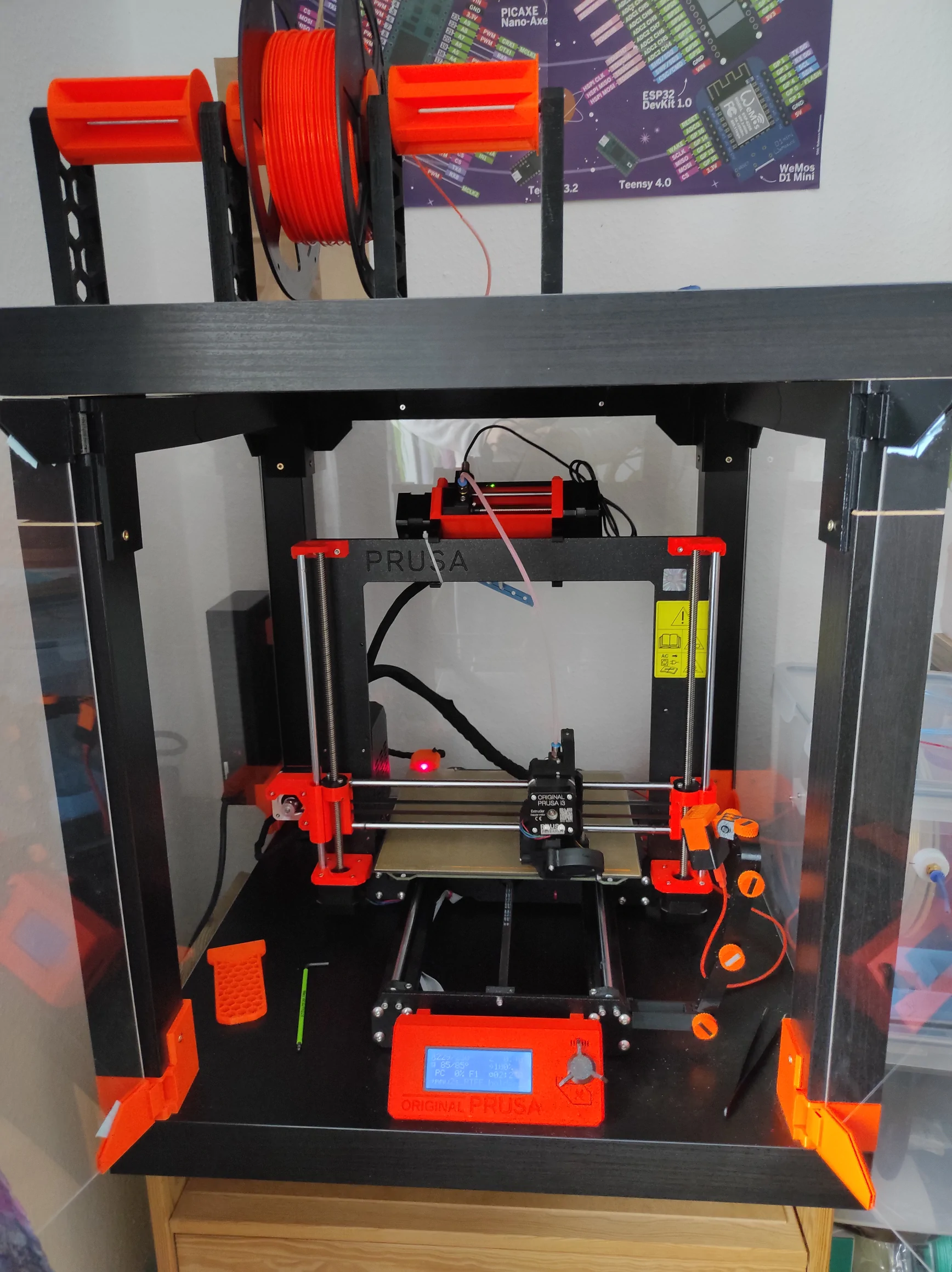 Prusa MK3S+ mit MMU2S